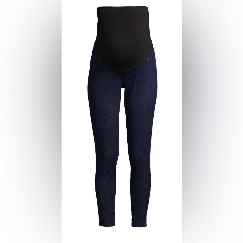 Time And Tru Maternity Women XXL 20 Jeggings New Without Tag Dark Denim Stretch